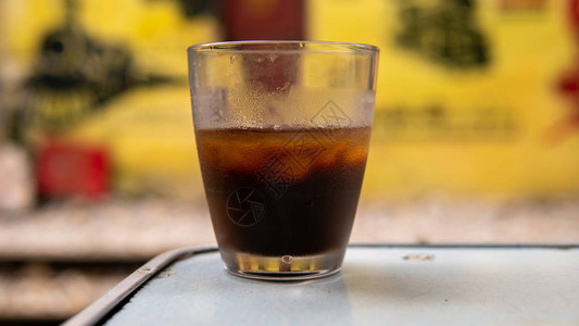 黑越南咖啡图片