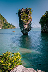 泛加湾海与绿岛图片