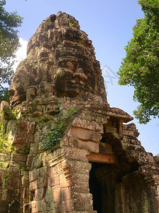 柬埔寨吴哥市BanteayKdei寺图片