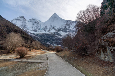 雪山Yading自然保护图片