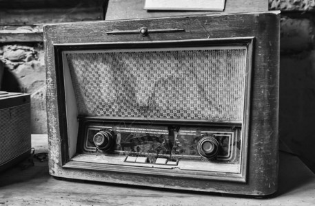 旧收音机旧通讯细节图片
