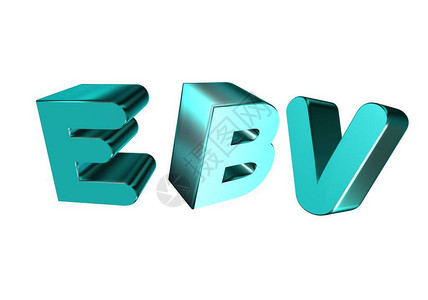 Ebv3D转换金属EBV缩写EpsteinBarr背景
