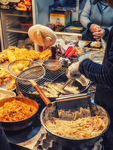 韩国街头食品图片