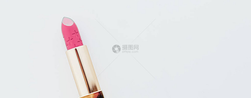 白大理石背景化妆和化妆品概念的金图片