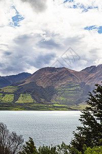 南岛的山丘和山脉瓦卡提普湖皇后镇图片