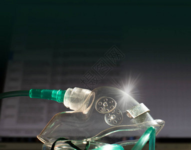 医疗设备个人便携式氧气面罩图片