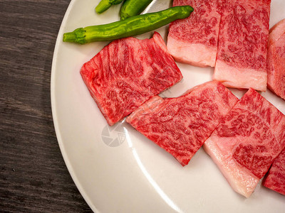 日本松阪市Yakaniku餐厅日本最贵的牛肉的松崎图片