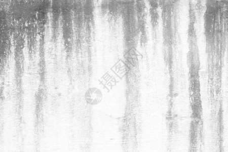 白色混凝土墙体纹理背景上的水渍背景图片