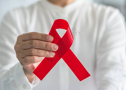 对世界艾滋病日概念和HIV意识概念的艾滋图片