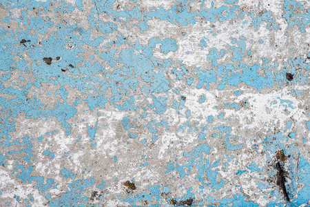 胶质混凝土墙有遮蔽的蓝色和背景图片