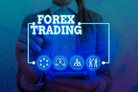 ForexTrading概念意指允许交易和货币兑换的全球市场7图片