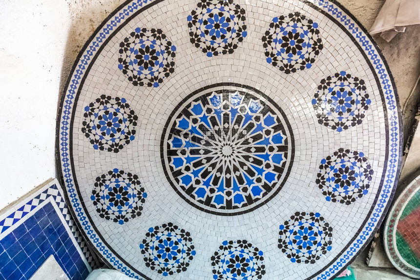 摩洛哥手工制作的瓷图片