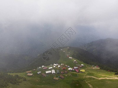 Pokot高原和Kackar山脉空中图片