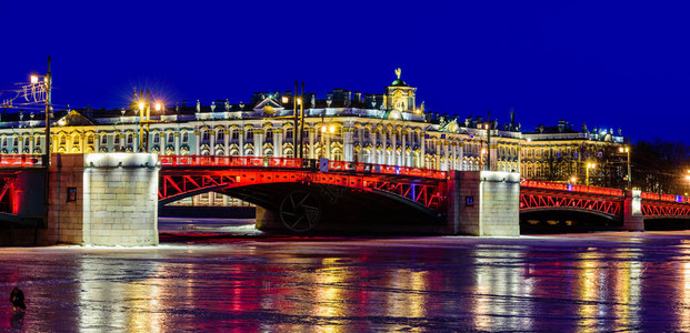 圣彼得堡的涅瓦河堤全景观俄罗斯圣彼得堡观光宫殿广场和图片