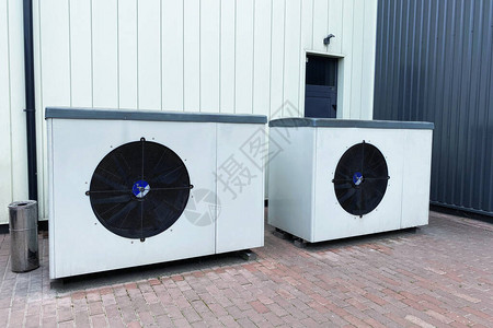 工业风扇涡轮背景空调冷凝器风扇单元电池组气候控制冷图片