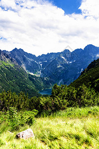 高塔特拉山脉是普列夫地区斯洛伐克边界和小波兰省波兰南图片