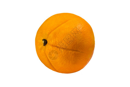 白色隔离背景上的橙色背景图片