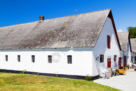丹麦博恩霍尔姆岛上的农舍图片