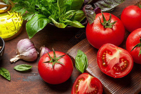 意大利菜食料花生番茄图片