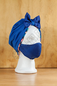 防流体保护面罩双面套嘴帽和头巾图片