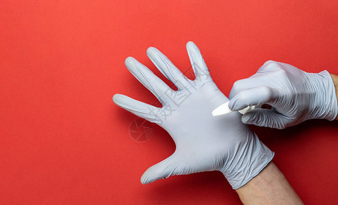 医用手套抗菌消毒凝胶图片
