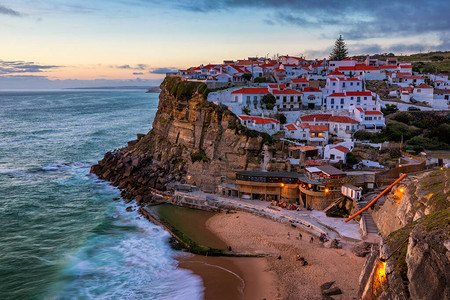 AzenhasdoMarMar是葡萄牙辛特拉市的一个海边城镇居住区图片