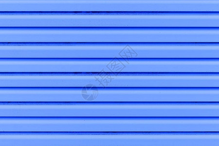 蓝色波纹金属背景和纹理表面或镀锌钢图片