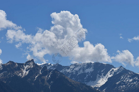 大陆漂移BlickaufdieschweizerBergebeischoenem背景