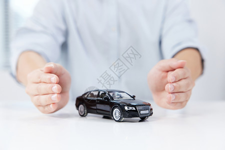概念车险汽车保险概念背景