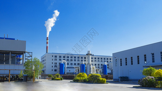 工厂外景内蒙古工业厂房外景背景