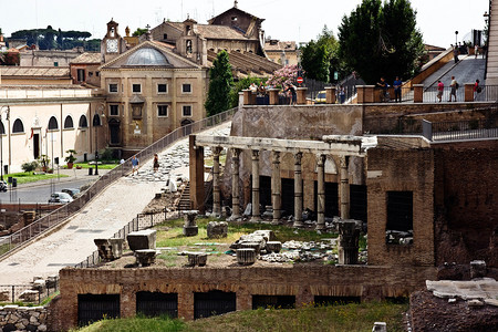 罗马论坛的废墟意大利图片