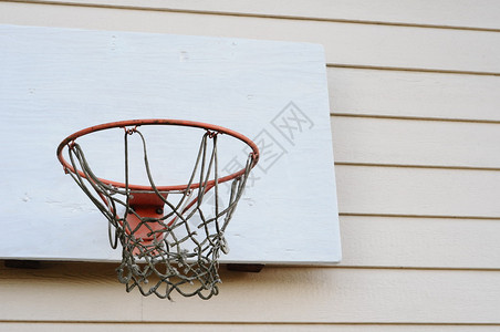 白墙上的篮球框真的是穿图片