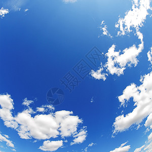 干净的蓝天背景与白云图片