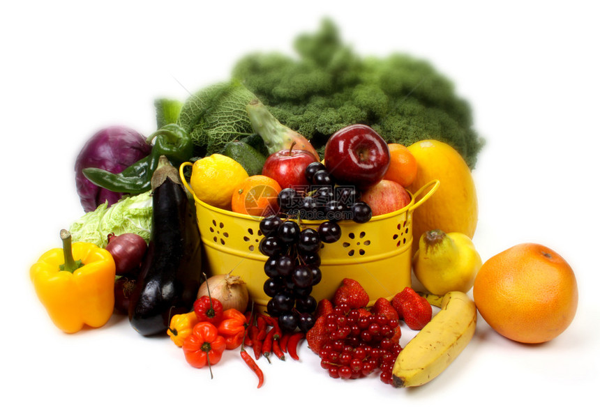 几种水果和蔬菜图片