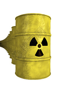 系列核废料桶背景图片