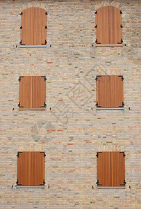 中世纪建筑的窗户图片