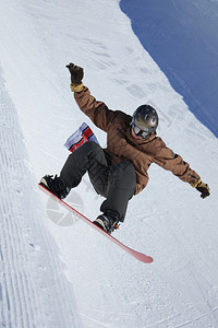 滑雪和单板滑雪比赛图片