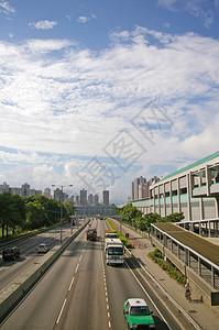 香港白天的交通图片