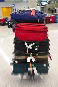 机场的行李图片