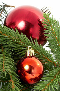 红球圣诞节图片