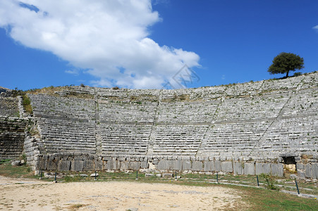 Dodona古希腊第一个神仙遗址背景图片