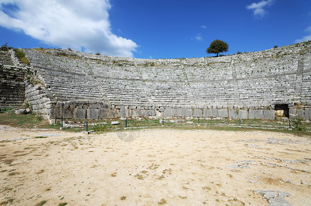 Dodona古希腊第一个神仙遗址背景图片