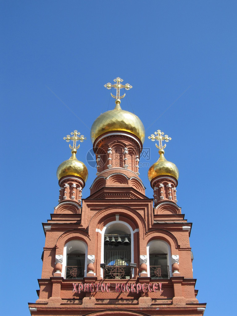 俄罗斯莫斯科前阿列克修道院圣徒教图片