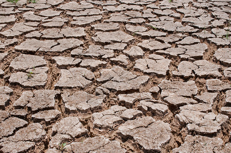 泰国旱季的干土图片