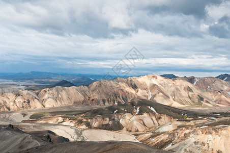 冰岛Landmannalaugar彩图片