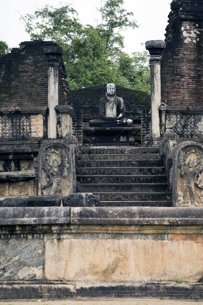Polonnaruwa是斯里兰卡在993年Anuradhapura被摧毁后第二大首都图片