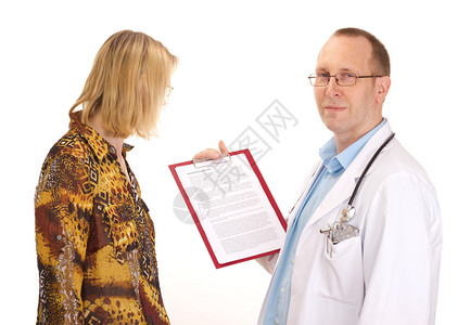 医生和病人图片