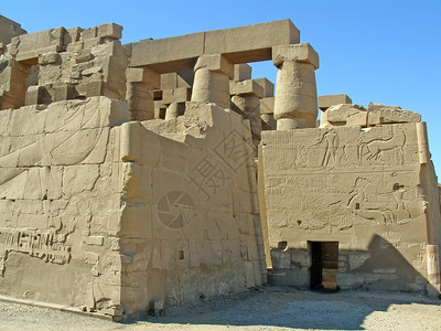 Karnak埃及古老的神庙图片