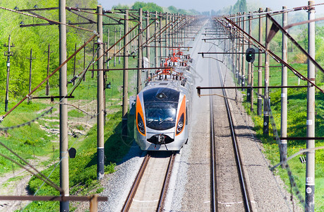 乌克兰现代快速旅客列车图片