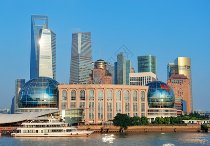 上海城市建筑和横图片